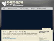 Tablet Screenshot of pestcontrolforestgrove.com